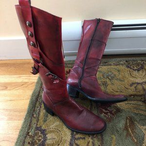 Vera Gomma Italian leather boots